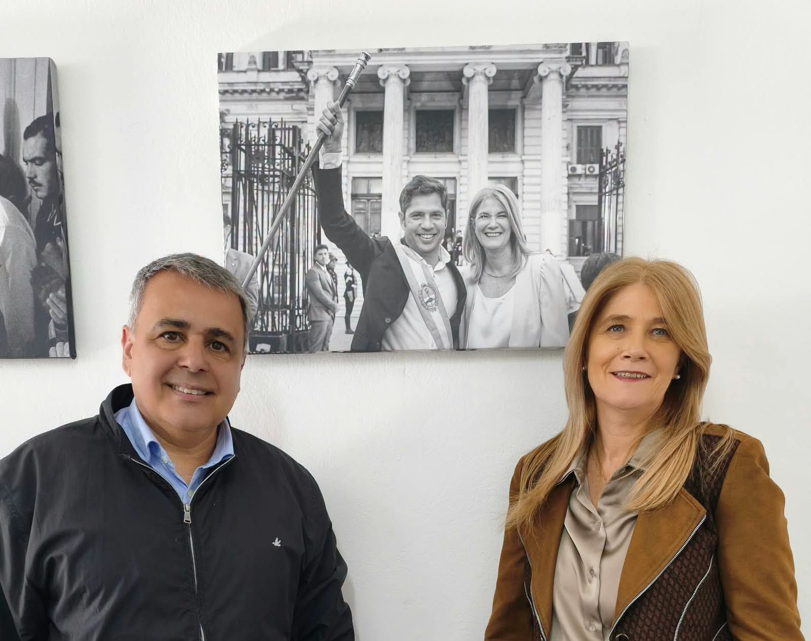 Matilla se reunió con Magario y analizaron las principales necesidades de Zárate