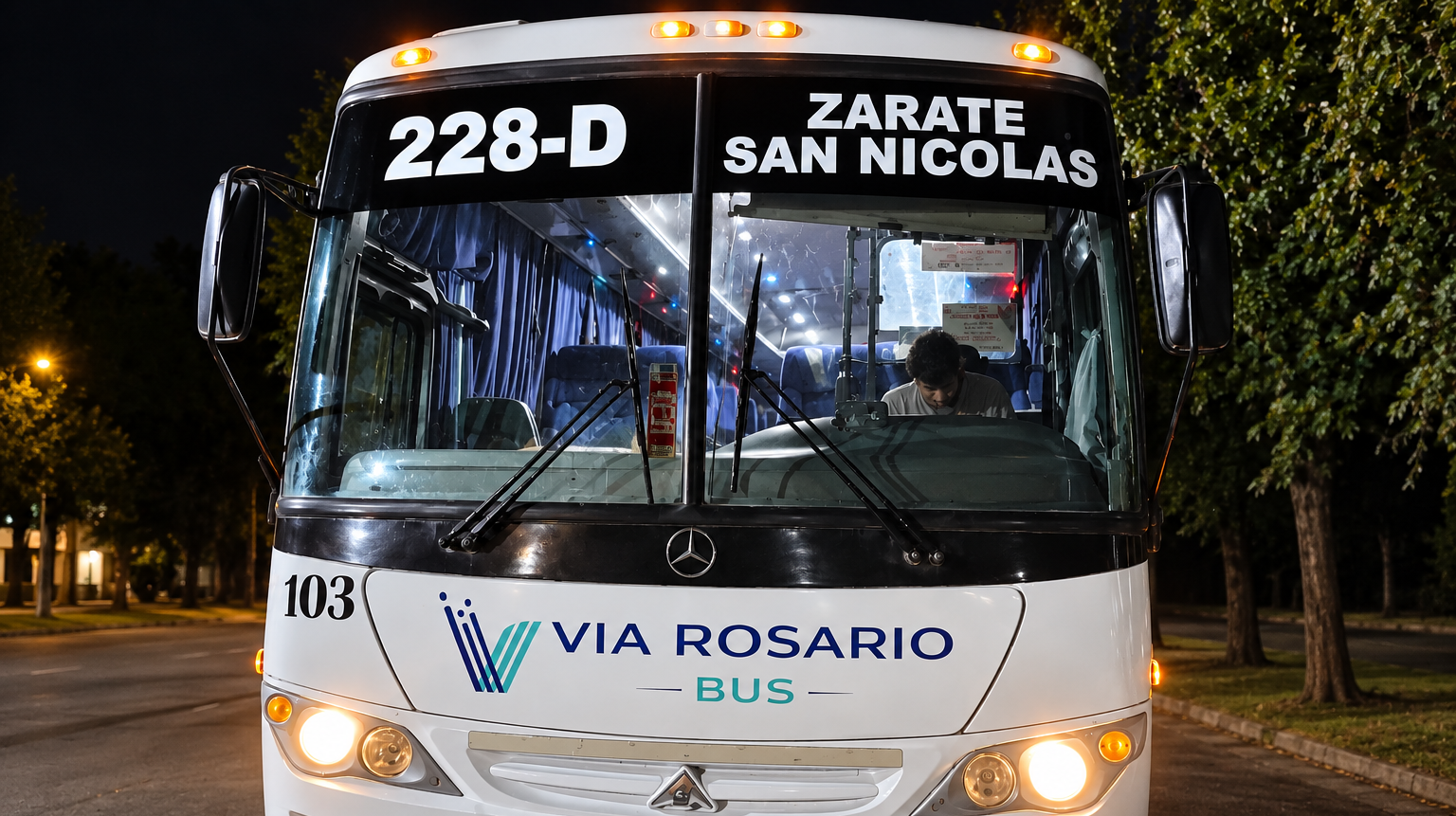 Volvió el colectivo que conecta Zárate con San Nicolás por Ruta 9