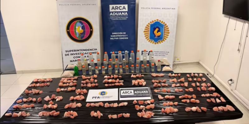 Una camioneta llegada desde Bélgica escondía 52 kilos de MDMA
