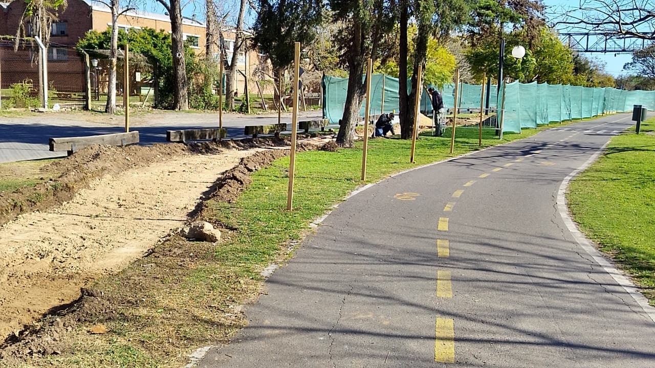 Avanza la primera etapa de puesta en valor de la Costanera de Zárate