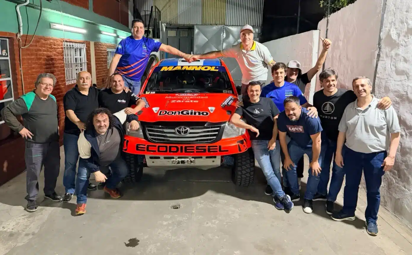 Un zarateño va por el desafío del Baja Rally en Santiago del Estero