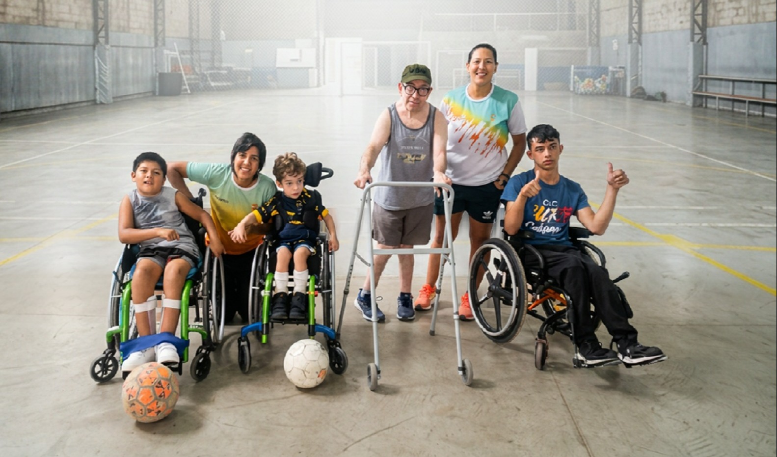 Todos a la cancha: nueva jornada de fútbol en andadores en Zárate