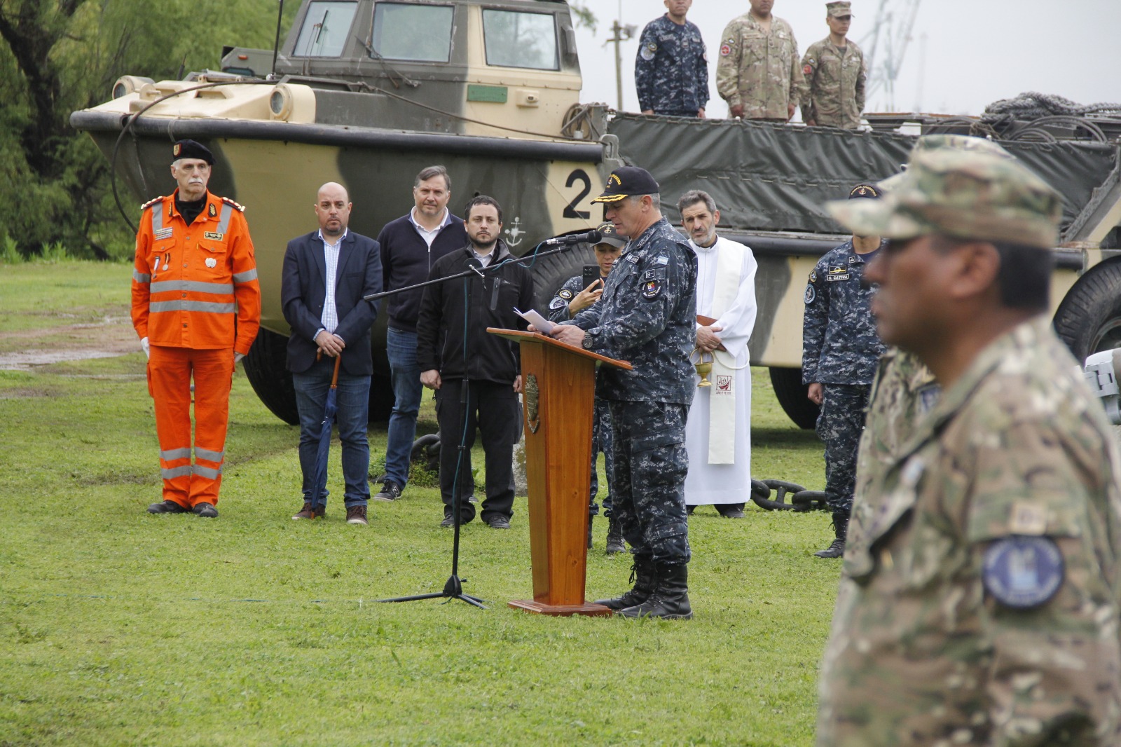 El Municipio de Zárate participó del despliegue operativo de la Armada Argentina ante el fenómeno El Niño
