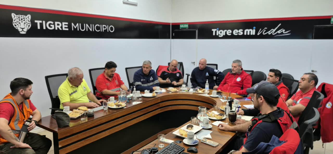 Defensa Civil Campana participó de una reunión regional para planificar acciones de prevención ante "El Niño"