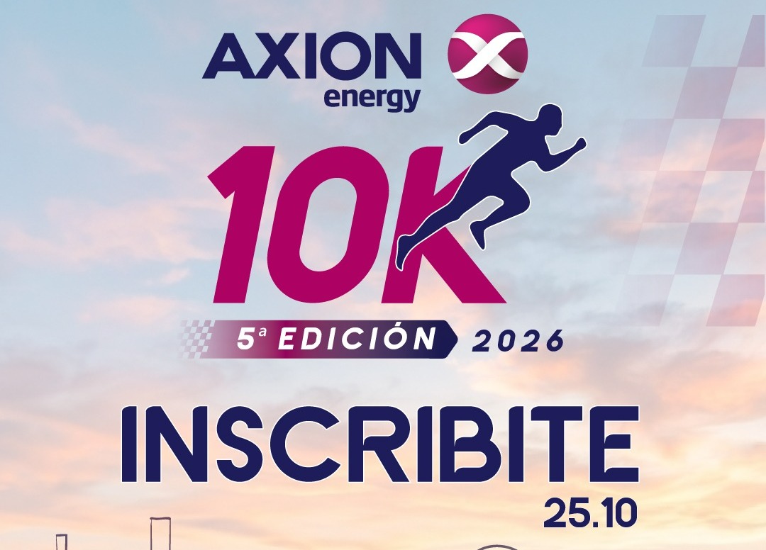 Se viene la quinta edición de los 10K de AXION energy y todavía podés inscribirte