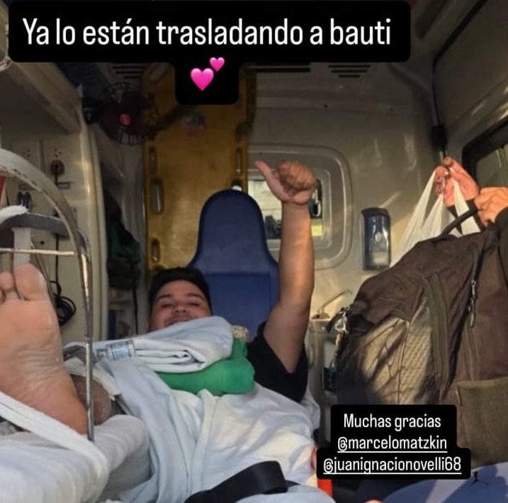 Trasladaron a Bautista Altamirano al Hospital Eva Perón de San Martín