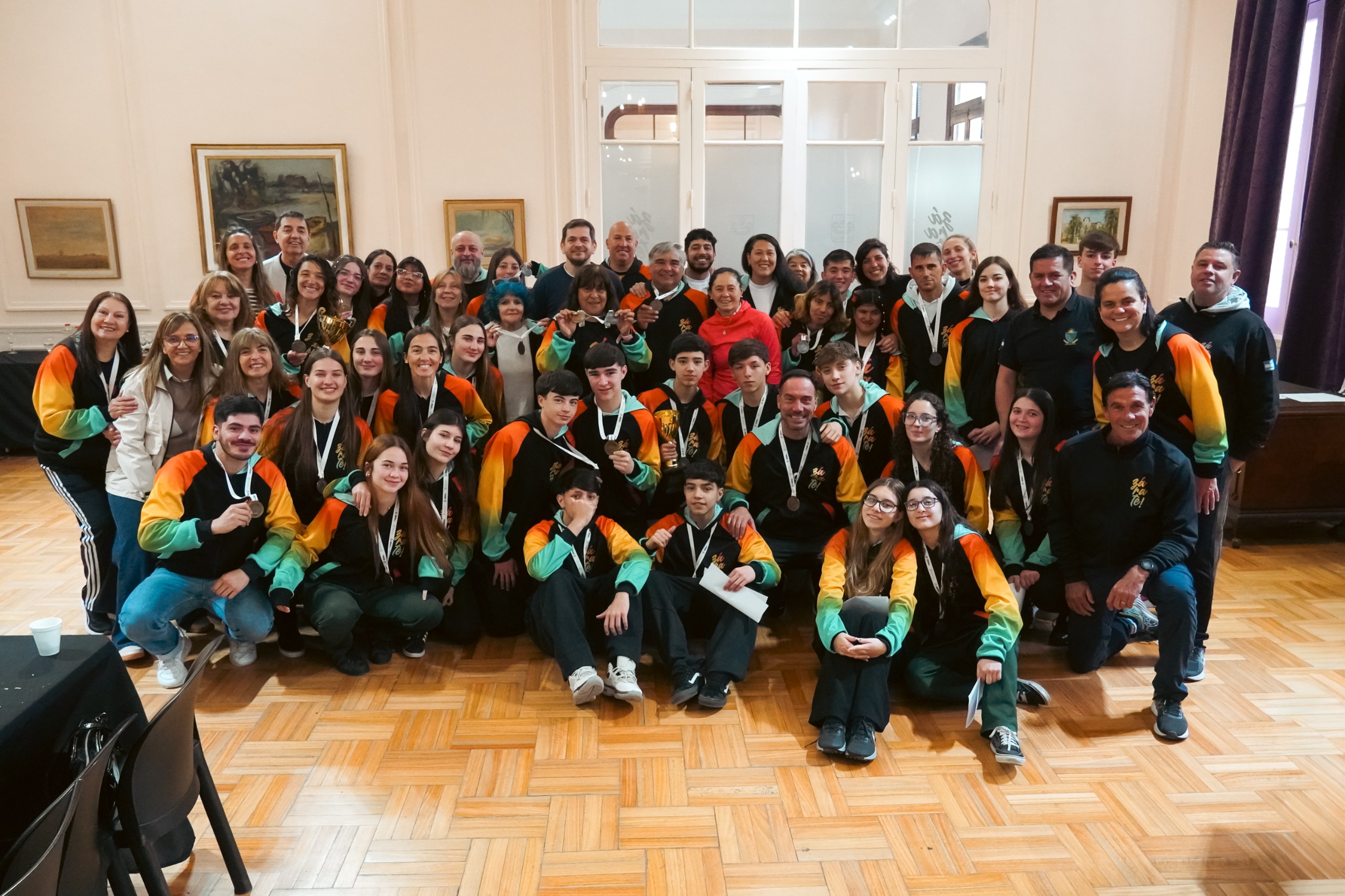 Matzkin recibió a los medallistas de los Juegos Bonaerenses 2026
