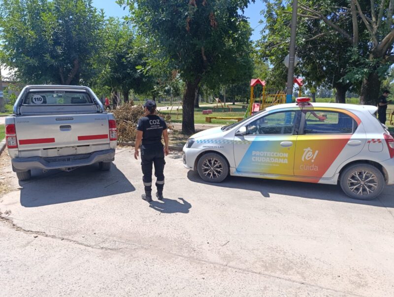 El COZ con Policía adicional halló una camioneta con pedido de secuestro