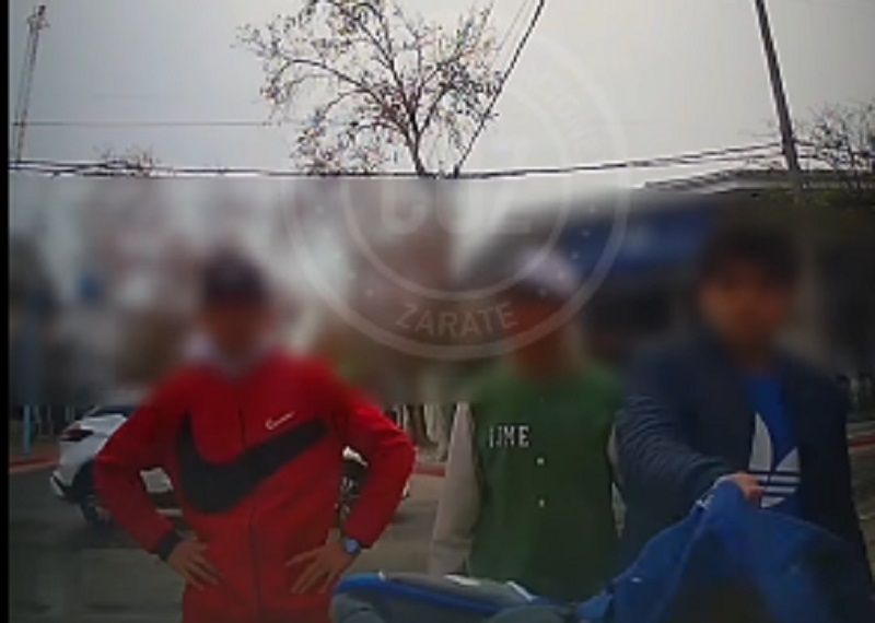 El COZ interceptó a menor de edad que portaba una replica de pistola