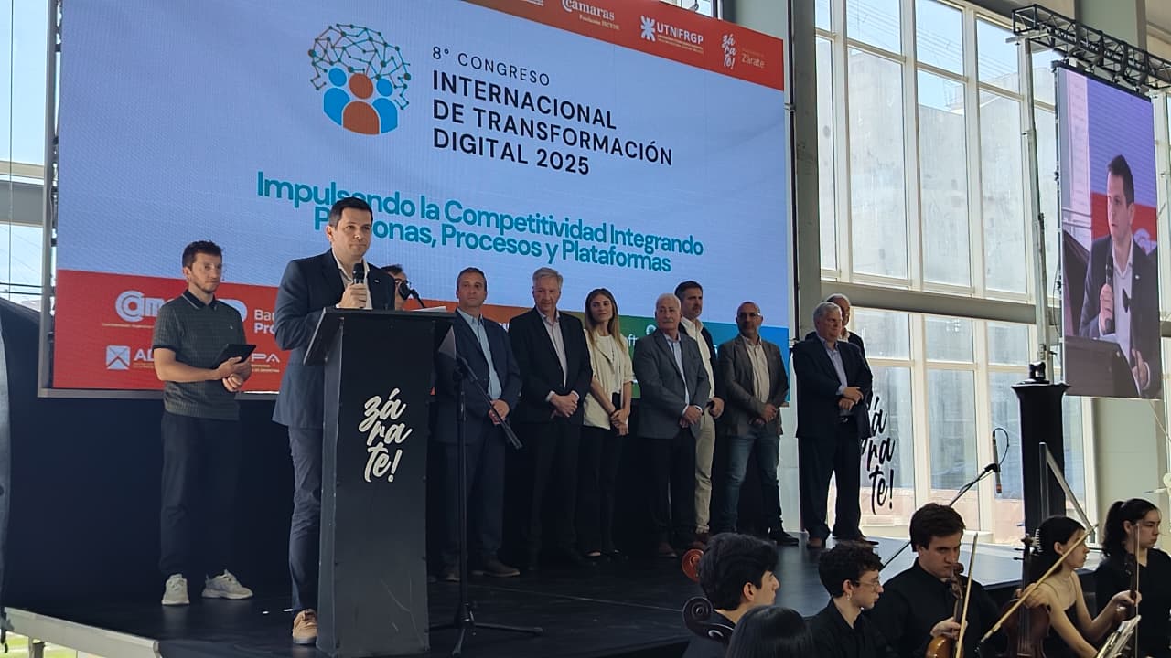 En espacio DAM se realizó con éxito el 8º Congreso Internacional de Transformación Digital en Zárate