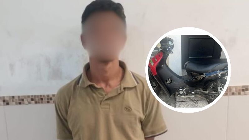 Intentó robar una moto y fue reducido por vecinos en pleno centro de Zárate