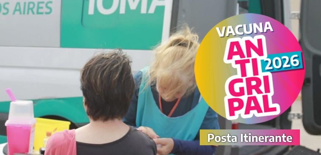 IOMA anuncia sus postas de vacunación en Zárate y Lima