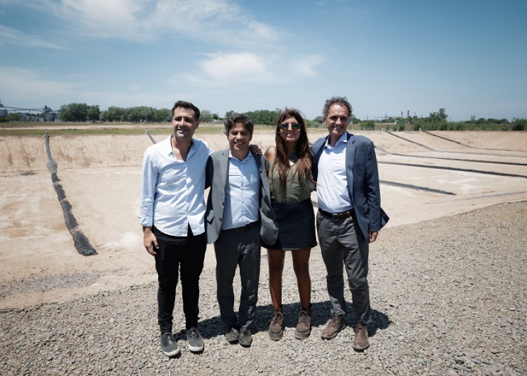 Kicillof inauguró la nueva celda sanitaria de la Planta de Residuos Sólidos Urbanos