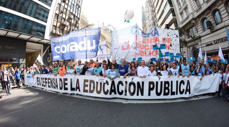 Las universidades públicas anunciaron otro paro por 48 horas en defensa ...