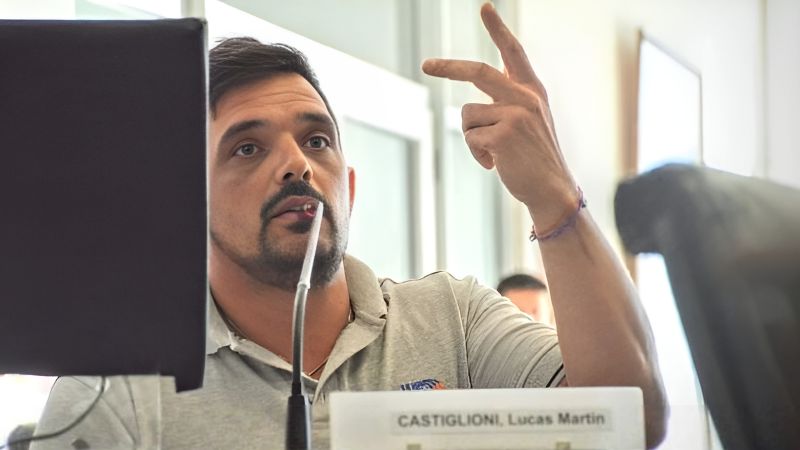 Lucas Castiglioni apuntó contra el Municipio: «la inseguridad y la incompetencia gubernamental»