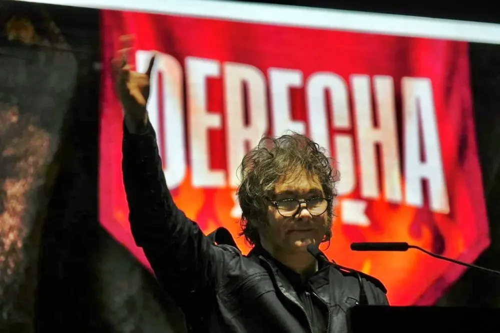 Milei en modo «superstar»: cantó con Fátima Florez y fue la figura del Derecha Fest en Mar del Plata