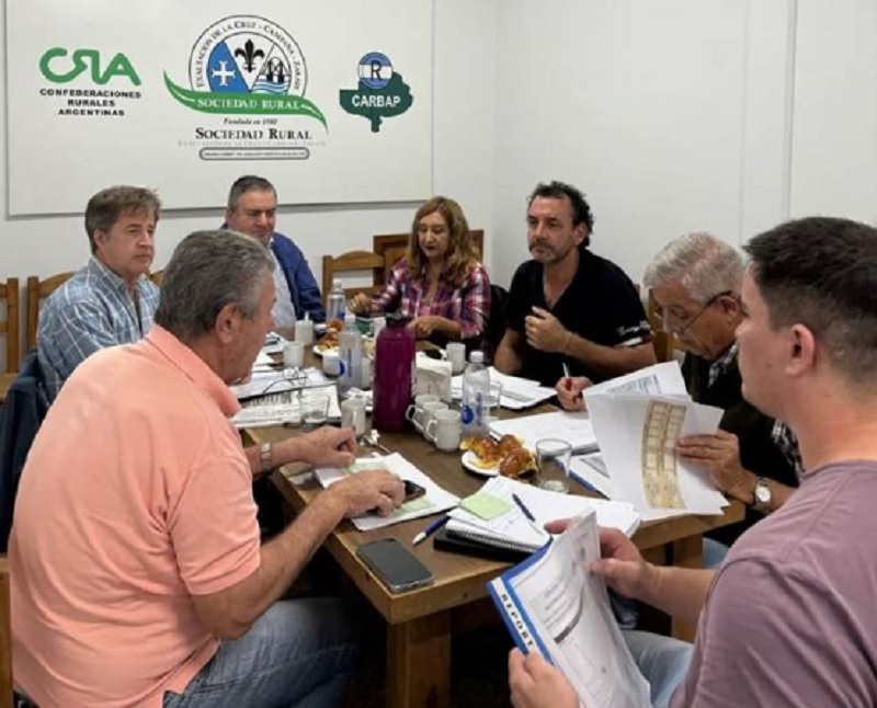 Se reunió el Consorcio Vial Rural en Zárate para definir trabajos en caminos clave