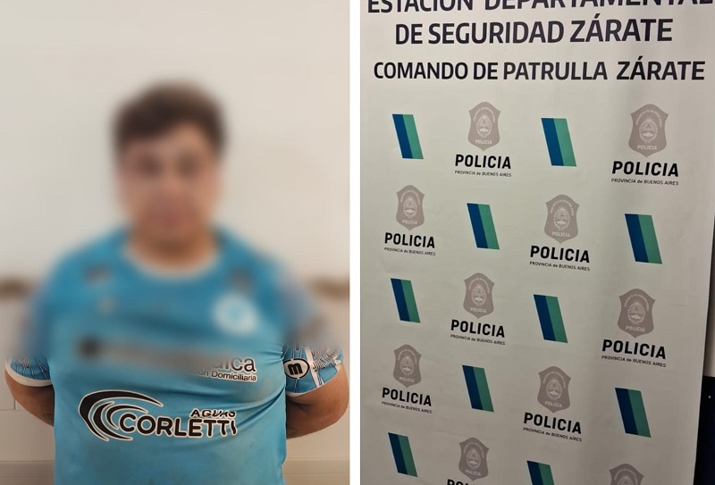 Violento episodio en las afueras del estadio de CADU: un hincha fue detenido tras agredir a la policía